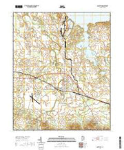 USGS US Topo 7.5-minute map for Courtland AL 2020