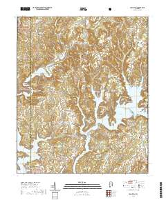 USGS US Topo 7.5-minute map for Crane Hill AL 2021