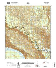 USGS US Topo 7.5-minute map for Crumptonia AL 2020