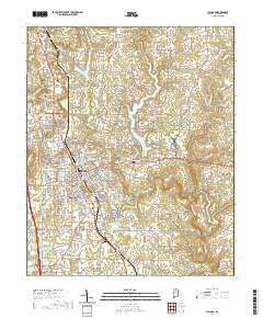 USGS US Topo 7.5-minute map for Cullman AL 2020