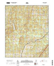 USGS US Topo 7.5-minute map for Cusseta AL 2020