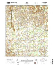 USGS US Topo 7.5-minute map for Danville AL 2021