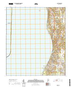 USGS US Topo 7.5-minute map for Daphne AL 2020