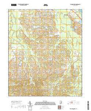 USGS US Topo 7.5-minute map for Davis Crossroads AL 2020