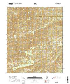 USGS US Topo 7.5-minute map for Daviston AL 2020