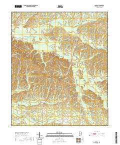 USGS US Topo 7.5-minute map for Davisville AL 2020