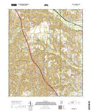 USGS US Topo 7.5-minute map for Deatsville AL 2020