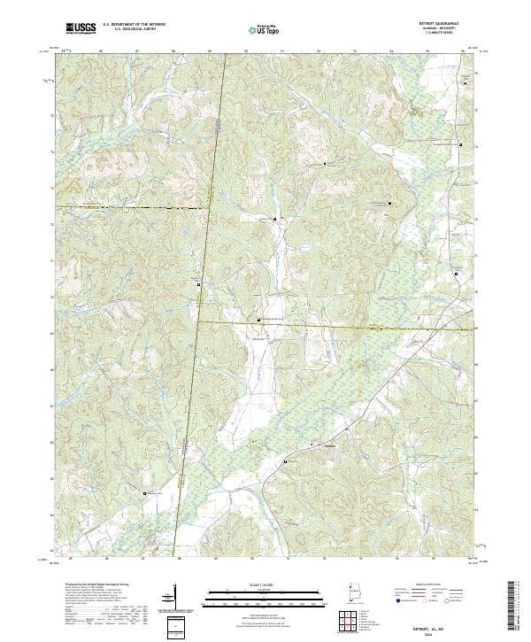 US Topo 7.5-minute map for Detroit ALMS