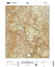 USGS US Topo 7.5-minute map for Dora AL 2020