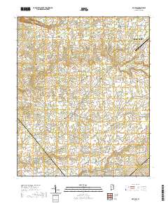 USGS US Topo 7.5-minute map for Douglas AL 2020