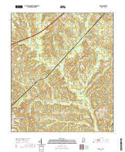 USGS US Topo 7.5-minute map for Dyas ALFL 2020