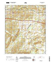 USGS US Topo 7.5-minute map for Eastaboga AL 2020