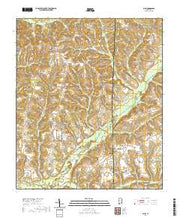 USGS US Topo 7.5-minute map for Echo AL 2020