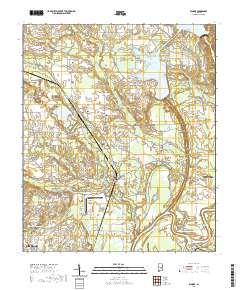 USGS US Topo 7.5-minute map for Elmore AL 2020