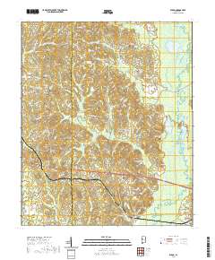 USGS US Topo 7.5-minute map for Elrod AL 2020