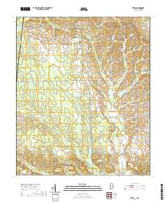 USGS US Topo 7.5-minute map for Emelle ALMS 2020