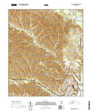 USGS US Topo 7.5-minute map for Eufaula North ALGA 2020