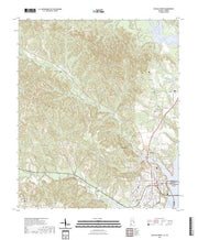 US Topo 7.5-minute map for Eufaula North ALGA