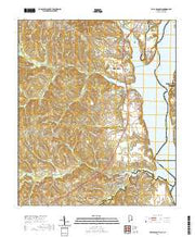 USGS US Topo 7.5-minute map for Eufaula South ALGA 2020