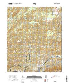 USGS US Topo 7.5-minute map for Eulaton AL 2020