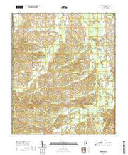 USGS US Topo 7.5-minute map for Fitzpatrick AL 2020