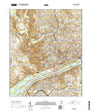 USGS US Topo 7.5-minute map for Florence AL 2021