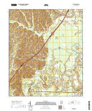 USGS US Topo 7.5-minute map for Fosters AL 2020