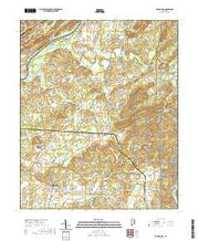 USGS US Topo 7.5-minute map for Francis Mill AL 2020