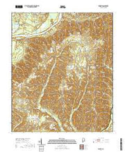 USGS US Topo 7.5-minute map for Franklin AL 2020