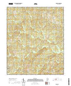 USGS US Topo 7.5-minute map for Fredonia AL 2020