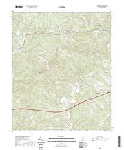 US Topo 7.5-minute map for Fruithurst AL