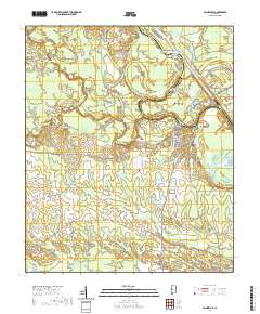 USGS US Topo 7.5-minute map for Gainesville AL 2020