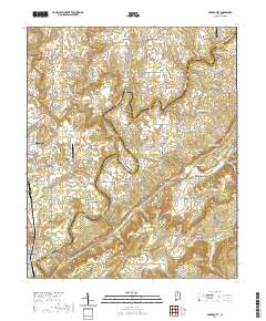 USGS US Topo 7.5-minute map for Garden City AL 2020