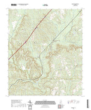 US Topo 7.5-minute map for Garland AL