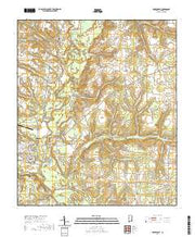 USGS US Topo 7.5-minute map for Geneva East AL 2020