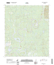 US Topo 7.5-minute map for Ginhouse Island AL