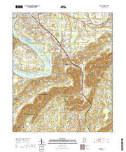 USGS US Topo 7.5-minute map for Glencoe AL 2020