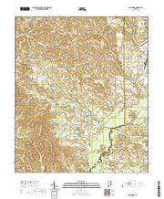 USGS US Topo 7.5-minute map for Glenwood AL 2020