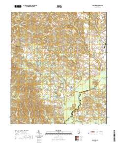 USGS US Topo 7.5-minute map for Glenwood AL 2020