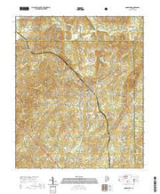 USGS US Topo 7.5-minute map for Goodwater AL 2021