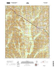 USGS US Topo 7.5-minute map for Gordo AL 2020