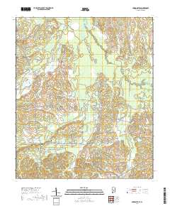 USGS US Topo 7.5-minute map for Gordonsville AL 2020