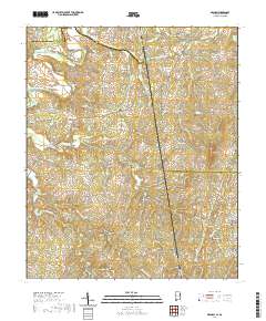 USGS US Topo 7.5-minute map for Graham ALGA 2020