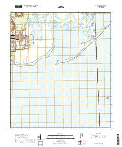 USGS US Topo 7.5-minute map for Grand Bay SW ALMS 2020