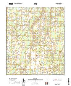 USGS US Topo 7.5-minute map for Grangeburg ALFL 2020