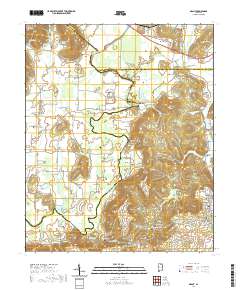 USGS US Topo 7.5-minute map for Grant AL 2020