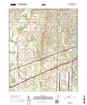 USGS US Topo 7.5-minute map for Greenbrier AL 2020