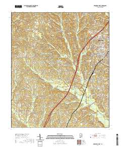 USGS US Topo 7.5-minute map for Greenville West AL 2020