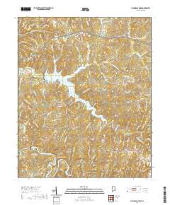 USGS US Topo 7.5-minute map for Guinn Cross Roads AL 2020