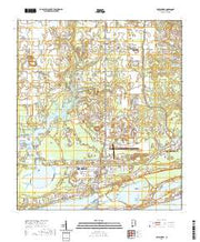 USGS US Topo 7.5-minute map for Gulf Shores AL 2021